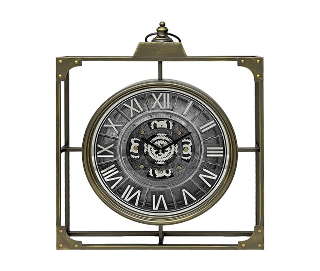Conforama Reloj Presume De Casa Paul60*79*9marrónmetal