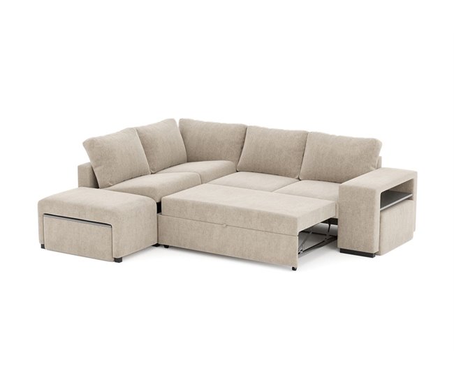 Conforama Rinconera ELTONEL Con Cama Reversible Camel
