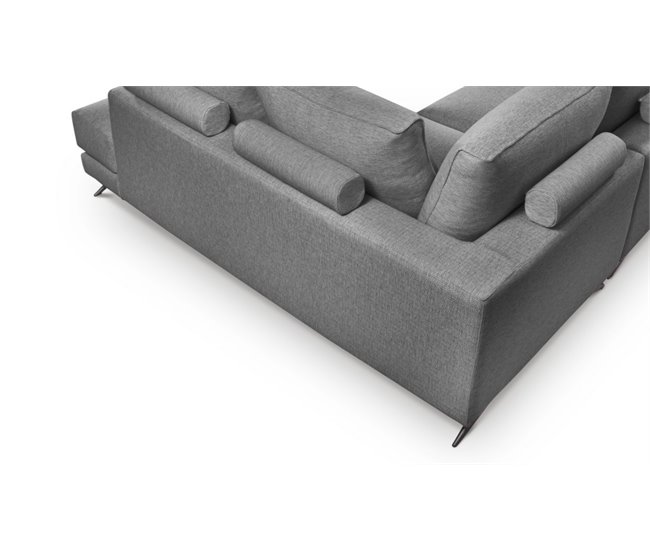 Conforama Rinconera MERCURY Lado Derecho Color Antracita