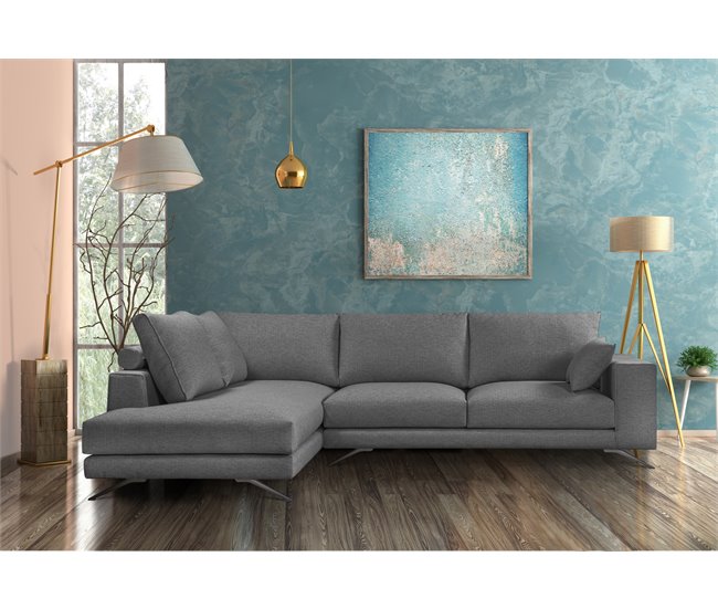 Conforama Rinconera MERCURY Lado Izquierdo Color Antracita