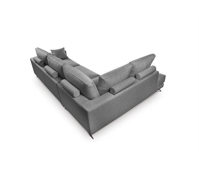 Conforama Rinconera MERCURY Lado Izquierdo Color Antracita