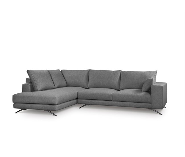 Conforama Rinconera MERCURY Lado Izquierdo Color Antracita