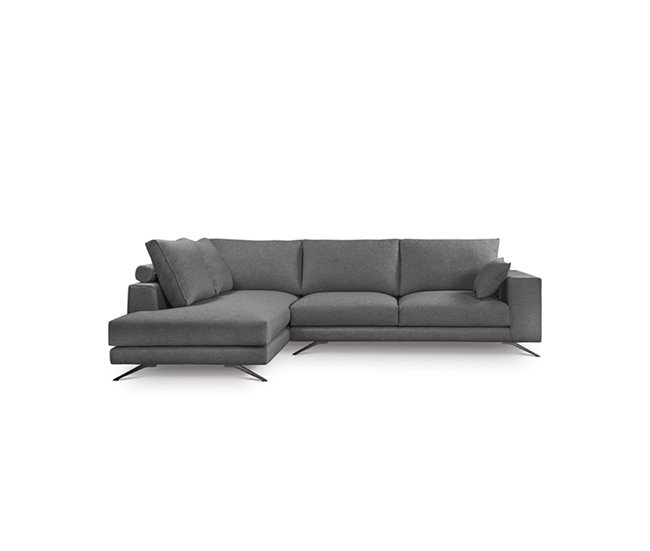 Conforama Rinconera MERCURY lado izquierdo color antracita