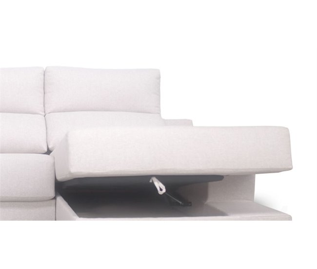 Conforama Rinconera U Izquierda XL BARI Color Antracita