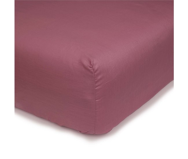 Conforama Sábana bajera ajustable de poliéster-algodón 80x200cm