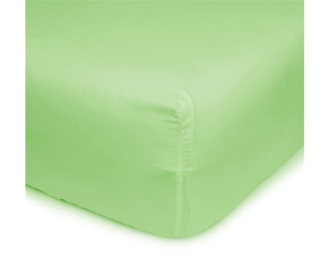 Conforama Sábana bajera ajustable de poliéster-algodón 90x200cm