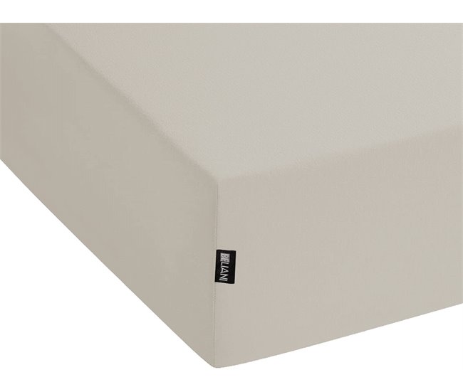 Conforama Sábana De Algodón Gris Pardo 90 X 200 Cm JANBU