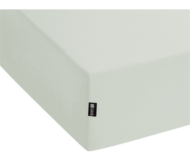 Conforama Sábana De Algodón Verde Claro 90 X 200 Cm JANBU