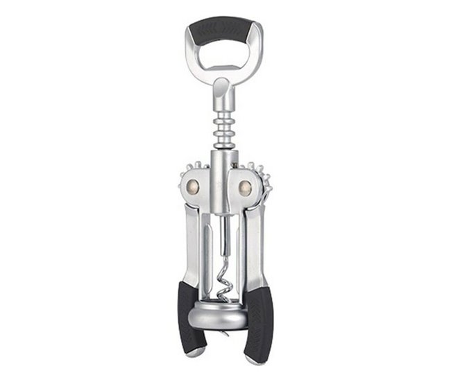 Conforama Sacacorchos Masterpro Alas Acero Inoxidable Plateado