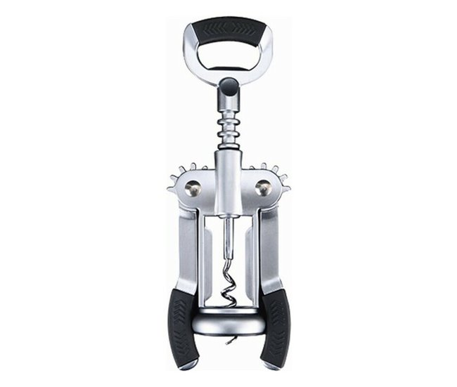 Conforama Sacacorchos Masterpro Alas Acero Inoxidable Plateado