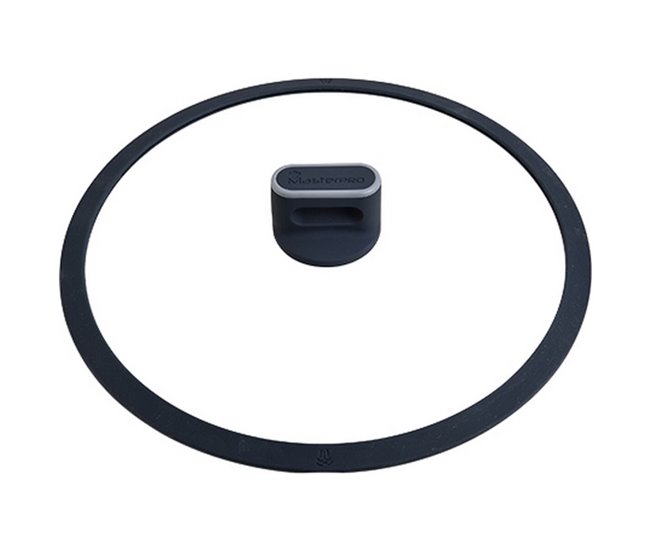 Conforama Sartén Wok Masterpro Indigo Negro Aluminio (Ø 28 Cm)
