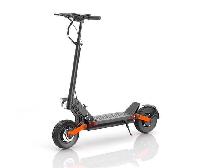 Conforama Scooter Eléctrico Con Luz De Giro 1000W*2 Batería 60V18AH 70KM Autonomía