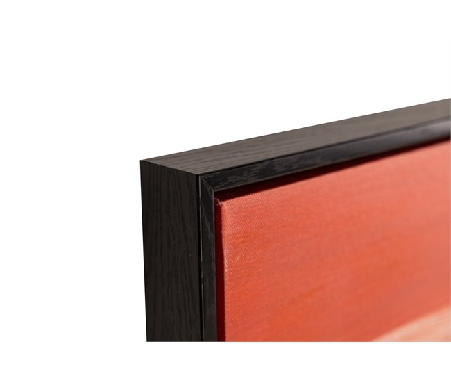 Conforama Set 2 Cuadros Abstractos Marco Negro 60x4x90 Cm