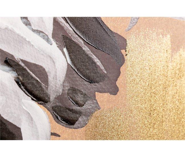 Conforama Set 2 Cuadros Flores Con Marco Negro 60x4x80 Cm