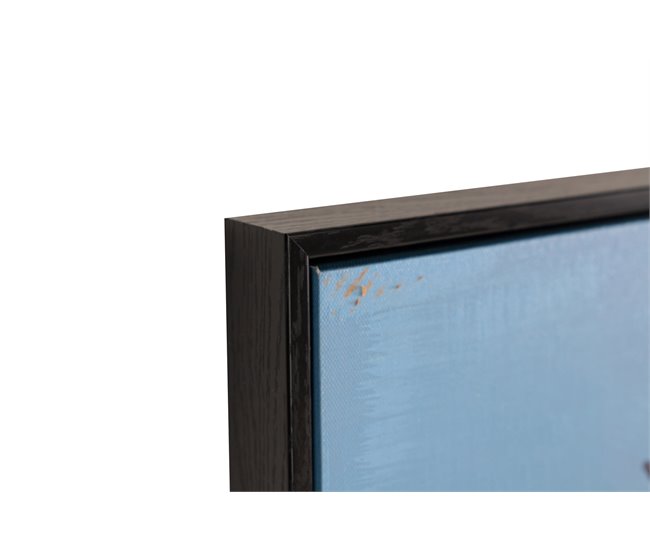 Conforama Set 2 Cuadros Mariposas Con Marco Negro 60x4x90 Cm