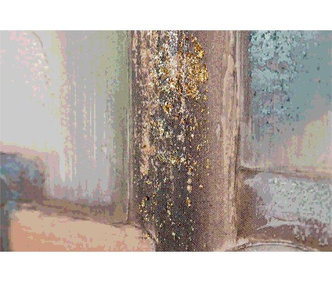 Conforama Set 2 Lienzos Abstr. 40% Pintado Mano 150x3x60 Cm