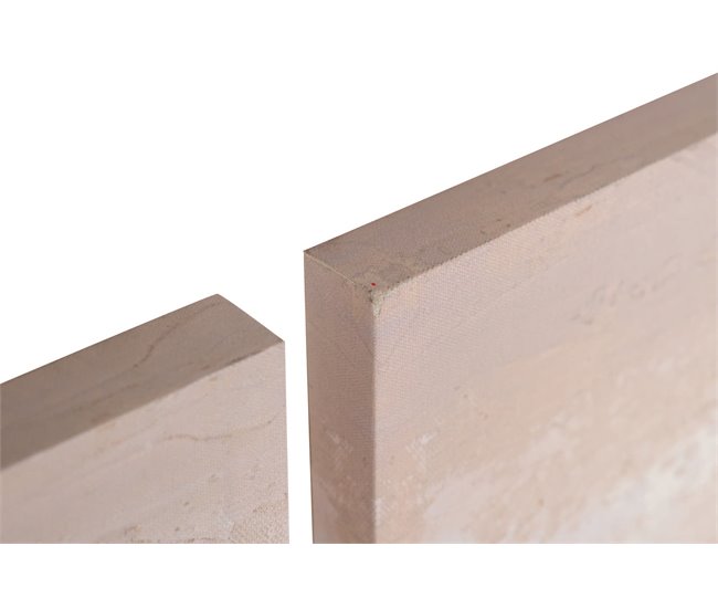 Conforama Set 2 Lienzos Abstr. 40% Pintado Mano 40x3x80 Cm
