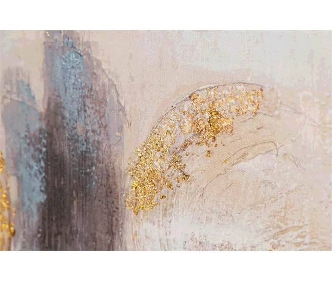 Conforama Set 2 Lienzos Abstr. 40% Pintado Mano 40x3x80 Cm