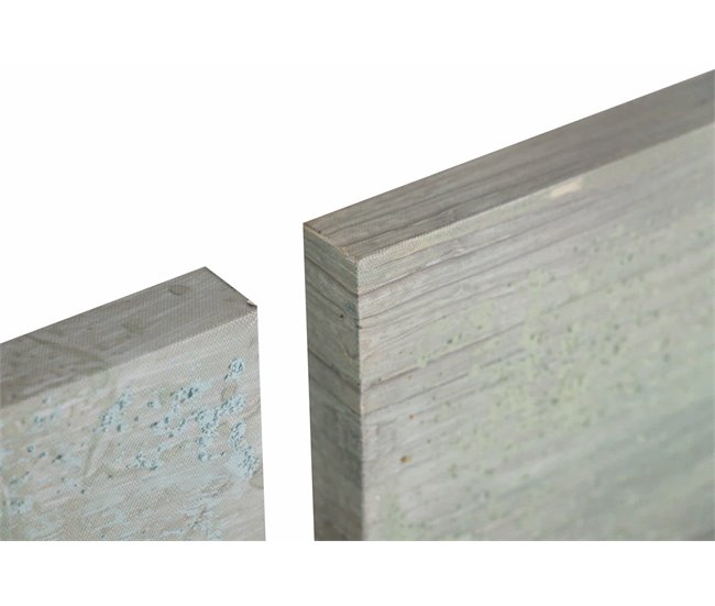 Conforama Set 2 Lienzos Abstr. 40% Pintado Mano 60x3x60 Cm