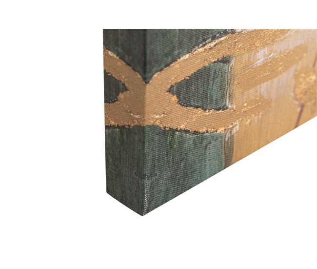 Conforama Set 2 Lienzos Abstrac. 40% Pintado Mano 50x3x70 Cm