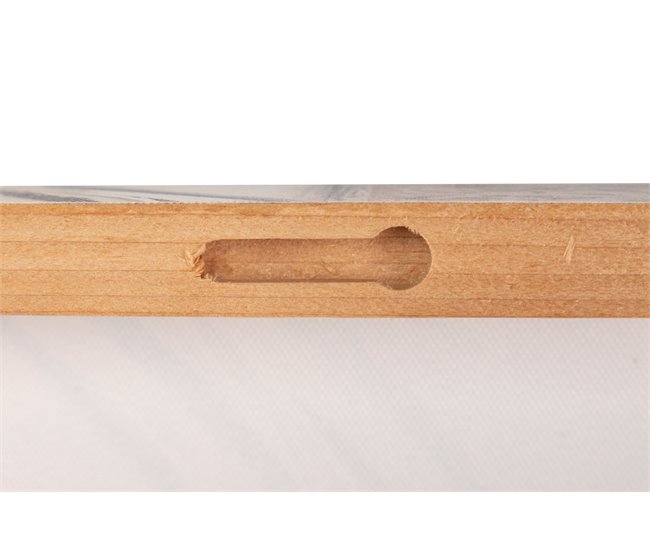 Conforama Set 2 Lienzos Ciudad 40% Pintado Mano 60x3x60 Cm