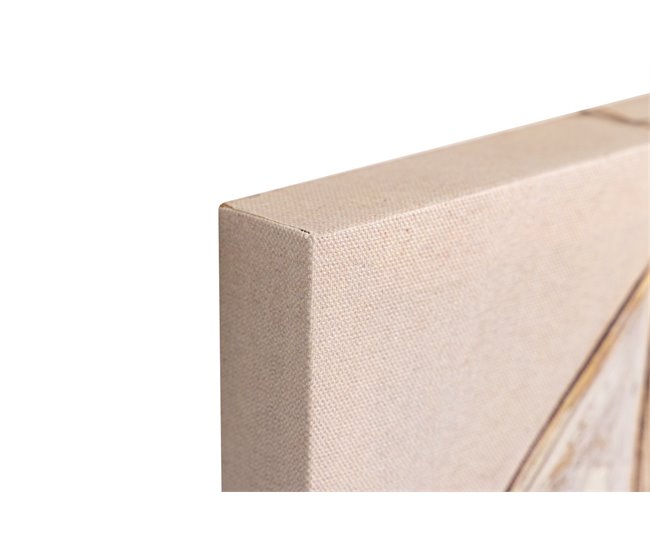 Conforama Set 2 Lienzos Floreros 100% P.mano 70x3x50 Cm