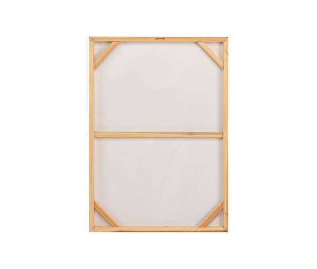 Conforama Set 2 Lienzos Hojas 40% Pintado Mano 50x3x70 Cm