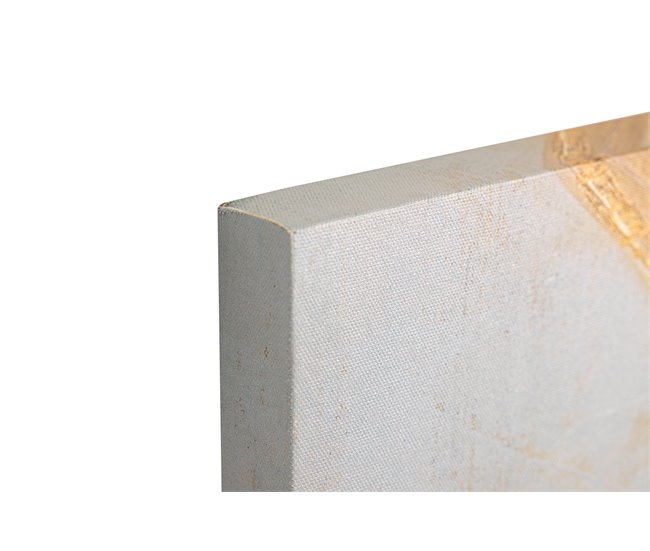 Conforama Set 2 Lienzos Hojas 40% Pintado Mano 50x3x70 Cm