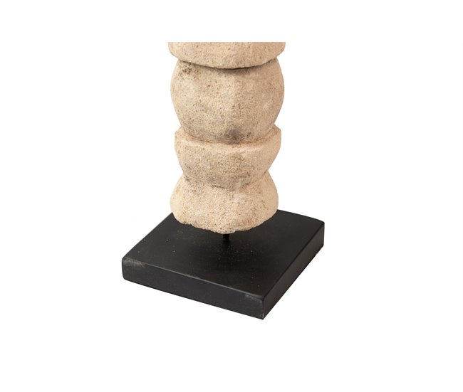 Conforama Set 3 Figuras Decorativas 7x7x35 7x7x40 7x7x45 Cm