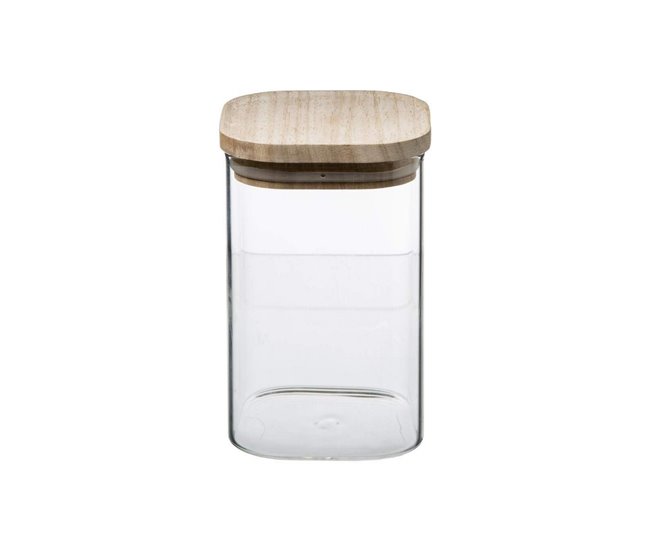 Conforama Set De 3 Botes Secret De Gourmet Apilable Transparente Vidrio