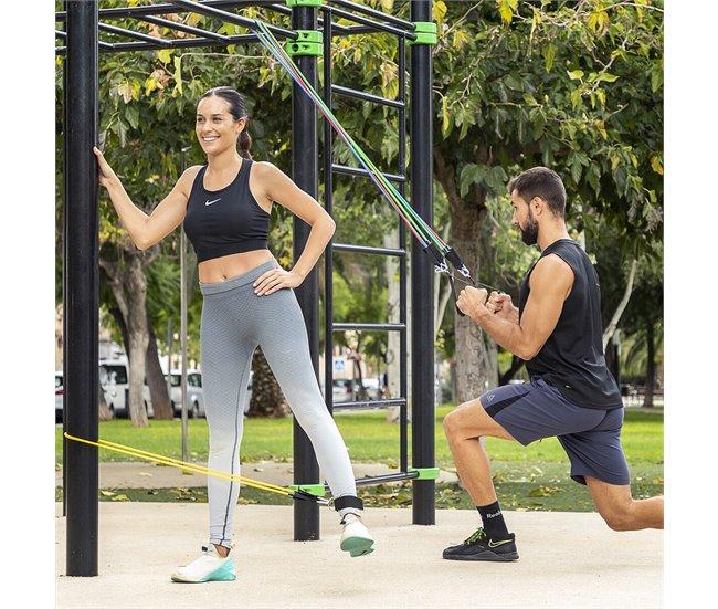 Conforama Set De Bandas De Resistencia Con Accesorios Y Guía De Ejercicios Rebainer InnovaGoods (pack De 5)