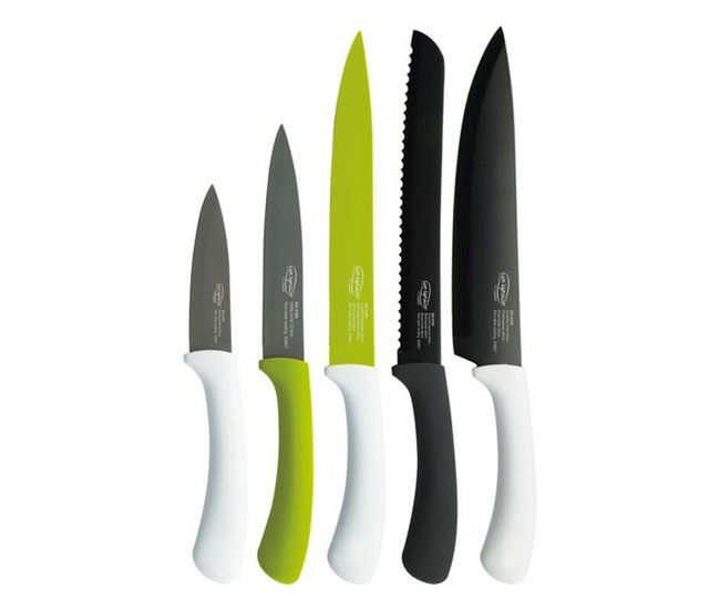 Conforama Set de Cuchillos San Ignacio Acero Inoxidable (5 pcs)