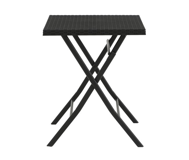 Conforama Set De Jardín Con Mesa Y 2 Sillas KORA Color Gris