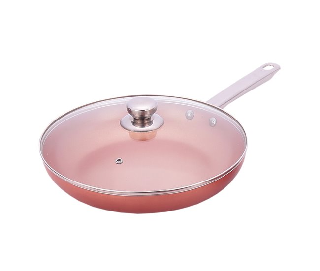 Conforama Set De Sartenes De Aluminio Con Tapas - 5 Piezas