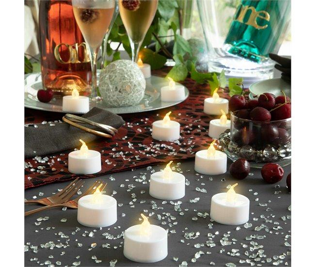 Conforama Set De Velas De Té LED Romandle InnovaGoods 12 Unidades