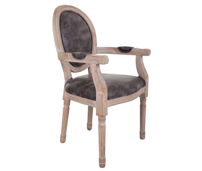 Conforama Silla Alexandra House Living Gris 46 X 96 X 55 Cm