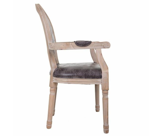 Conforama Silla Alexandra House Living Gris 46 X 96 X 55 Cm