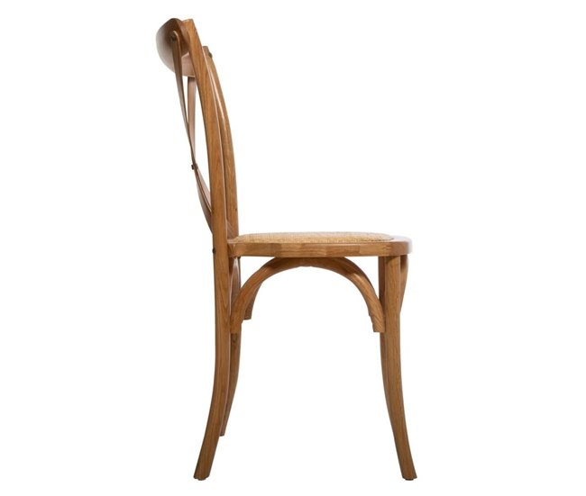 Conforama Silla De Cocina Fija BISTROT Color Natural