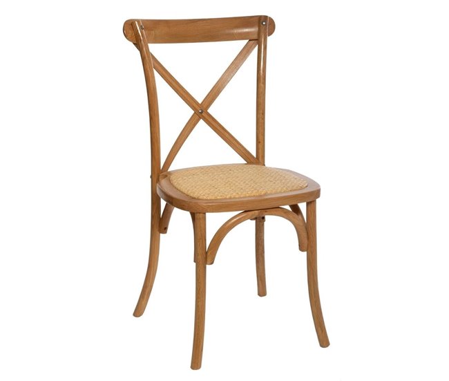 Conforama Silla De Cocina Fija BISTROT Color Natural