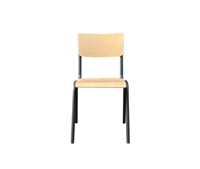 Conforama Silla de cocina TANIA fija madera madera natural