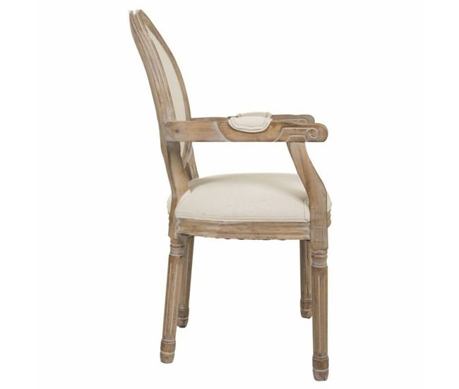 Conforama Silla De Comedor Alexandra House Living Beige 46 X 96 X 55 Cm