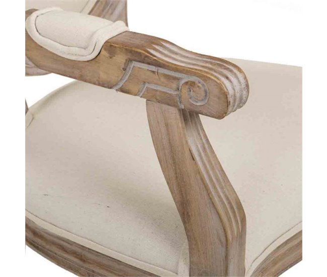 Conforama Silla De Comedor Alexandra House Living Beige 46 X 96 X 55 Cm