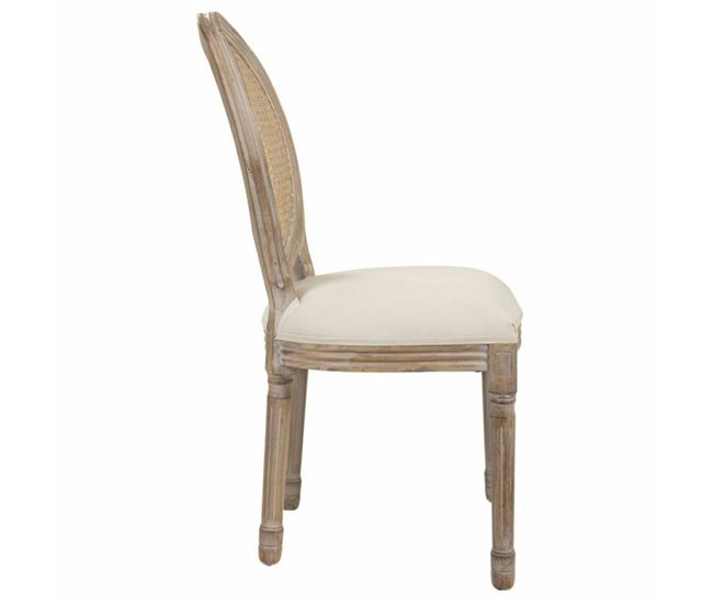 Conforama Silla De Comedor Alexandra House Living Beige 46 X 96 X 48 Cm