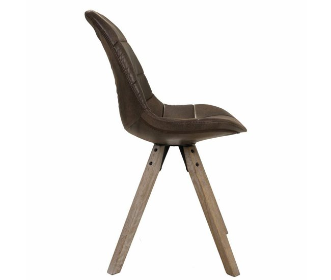 Conforama Silla De Comedor Alexandra House Living Gris 44 X 84 X 48 Cm