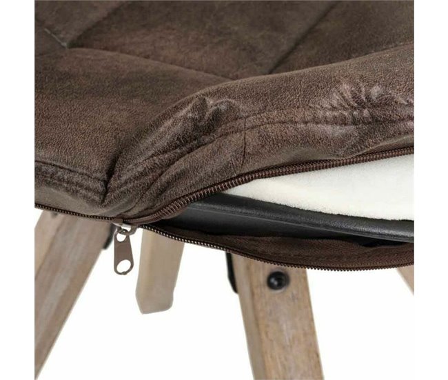 Conforama Silla De Comedor Alexandra House Living Gris 44 X 84 X 48 Cm