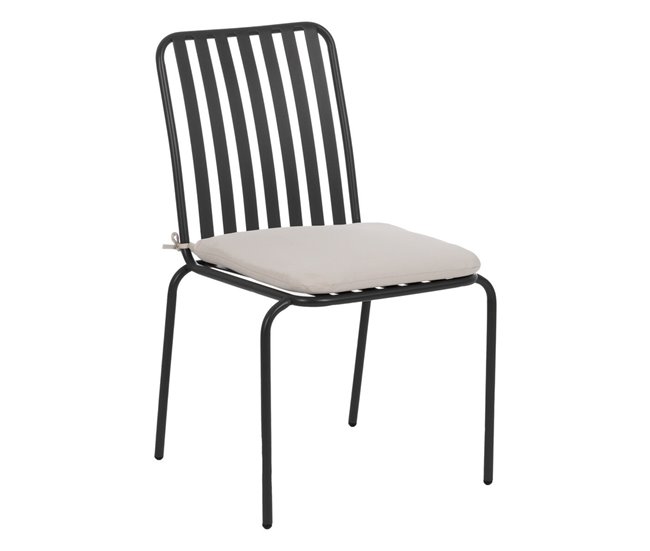 Conforama Silla de Comedor Antracita 56 x 57 x 87 cm