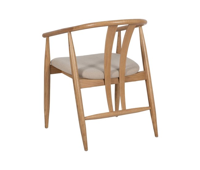 Conforama Silla De Comedor Beige Natural 56 5 X 57 X 76 5 Cm