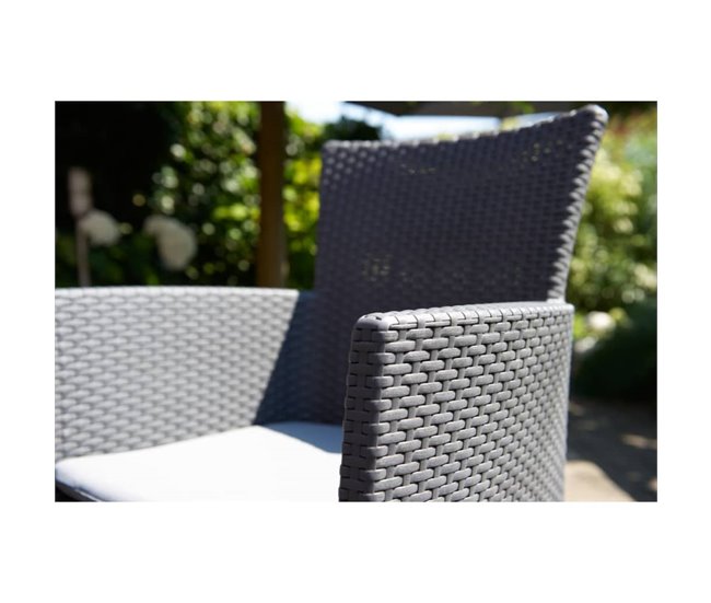 Conforama Silla De Comedor De Jardin Iowa Grafito 215526