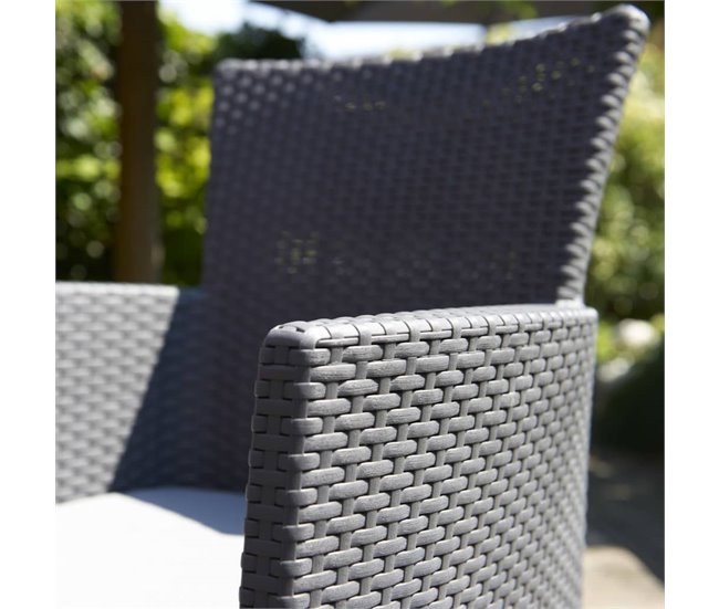 Conforama Silla De Comedor De Jardin Iowa Grafito 215526