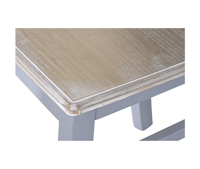 Conforama Silla De Comedor DKD Home Decor 40 X 42 X 94 5 Cm Natural Gris